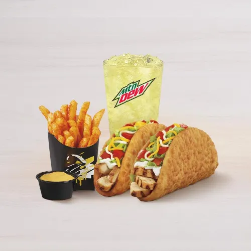 2 Chicken Chalupas Supreme Combo