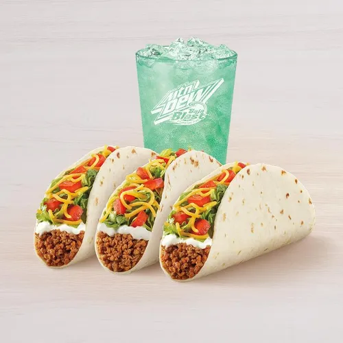 3 Crunchy Tacos Combo