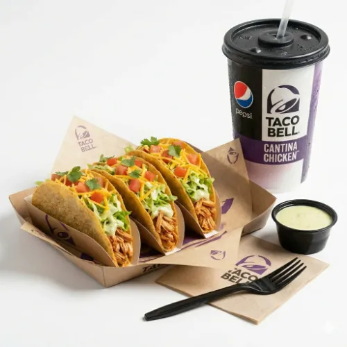 Cantina Chicken Crispy Taco Meal