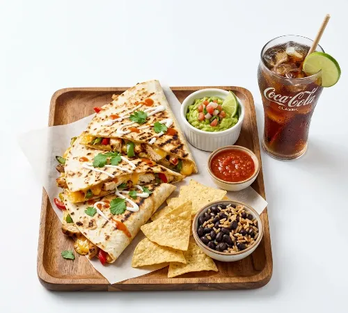 Chicken Quesadilla Combo