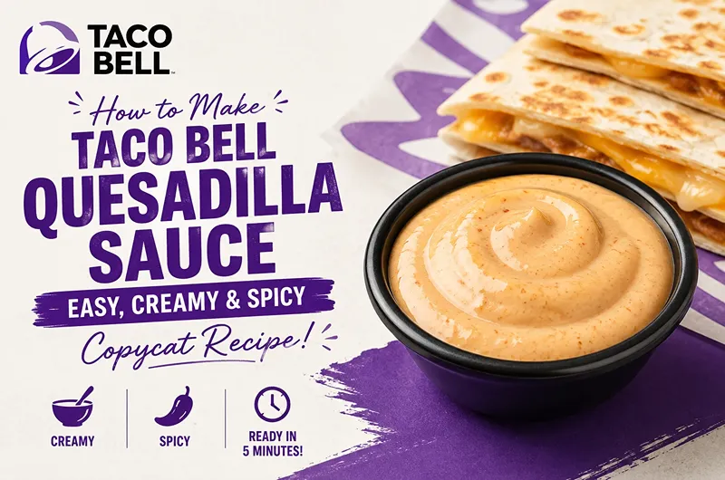 How to Make Taco Bell Quesadilla Sauce